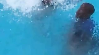 He almost drowned himself and the friend