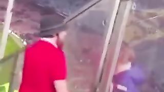 When a Manchester United fan had his hat stolen