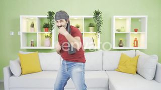 Dancing with Shadows: The Hilarious Moves of an Old Man Shadowboxing