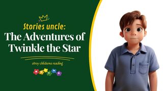 Stories uncle: "The Adventures of Twinkle the Star"  reaiding story
