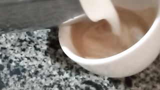طريقة رسم النسكافيه