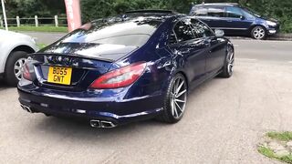 Mercedes CLS63 5.5L V8 Exhaust Sound !!