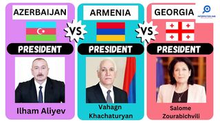 Azerbaijan vs Armenia vs Georgia - Country Comparison 2023