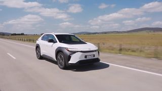 024 Toyota bZ4X 2WD Driving Video