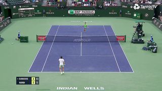 Luca Nardi SHOCKS Novak Djokovic Wells 2024 Highlights