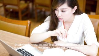 Develop an effective study plan for final exams online