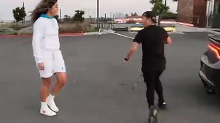 How to FILM a HELLCAT Drive OFF! #Shorts