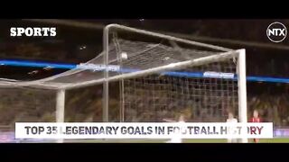 35 fantastic goals made by world soccer players