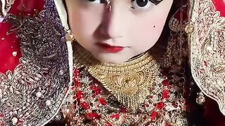 Cute baby bride