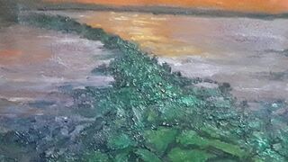 Oil painting on canvas