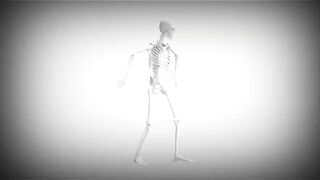 Dancing skeleton