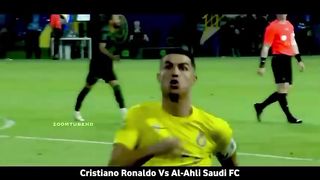 هدف كريستيانو رونالدو على الاهلي ????