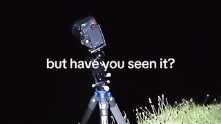 The guy stabilized the camera in the light of the center of our galaxy