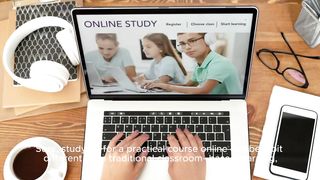 Effective strategies for studying practical courses online