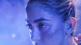 Behind the Battle: The Exhausted Gaze of a Mixed Martial Arts Fighter