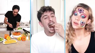 Zach King, FaZe Rug & Sydney Morgan Attempt to Make Sandwiches for Gordon Ramsay ｜ Idiot Sandwich