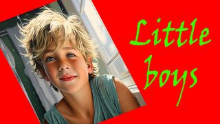 From my photos by artificial intelligence, group four: young boys