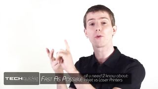 Inkjet vs Laser Printers - As Fast As Possible
