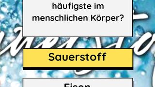 Häufigste Element im körper