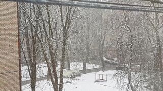 Зима вернулась в Киев