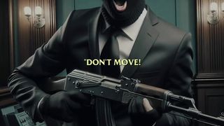 ROBBERS IN THE BANK