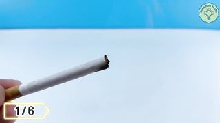 Super Glue and Cigarette ! Pour Glue on Cigarette Ash and Amaze With Results