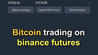 Bitcoin trading on binance futures