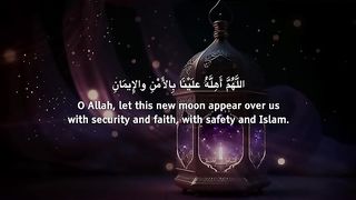 Ramadan Mubarak! New moon Dua ???? Omar Hisham Al Arabi
