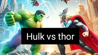 Hulk vs thor