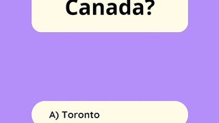 What is the capital of Canada?