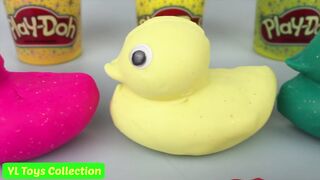 Play Doh Sparkle Ducks Moule animal de zoo