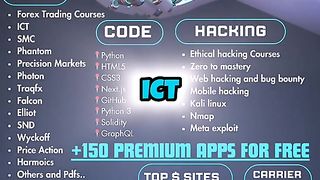 ALL FOREX COURSES, ICT, SMC precise markets, falcon fx, photon fx