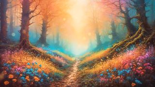 Magical forest, Forest, Nature