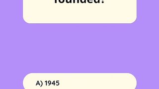 In which year was the United Nations founded?