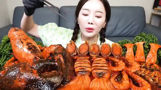 Mukbang spyci seafood #mukbang