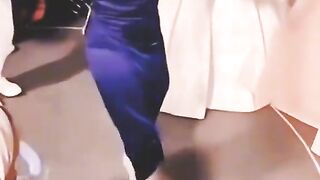البنت اللي بترقص بفستان ازرق ????????????