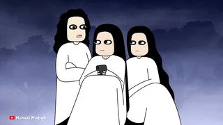 APLIKASI PENDETEKSI HANTU - kartun hantu lucu