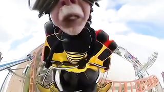 Hilarious Old Man in Bee Costume Grooves to #Funny Music!