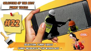Selection, funny videos / Funny incidents in the workplace / #22