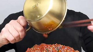 Delicious goat head mukbang #mukbang
