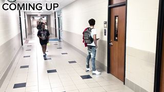 DING DONG DITCH????IN SCHOOL????‍????|GONE WRONG