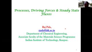 Thermodynamic Processes and Driving Forces.