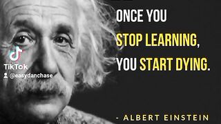 Life Advice from the great Einestin