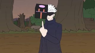Kakashi  VS  Gojo