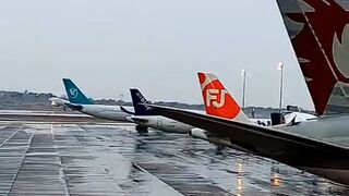 Sarin airline take off