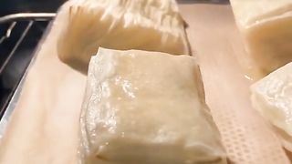 Picturesque baking of bread and sweet rolls