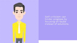 Avoid self-criticism