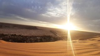 Les Dunes Du Beni Abbes