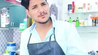 Unique haircut ????????--￼ funny video -- shubham -- tiyaa #trending