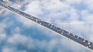 Beautiful view of the bridge in Istanbul